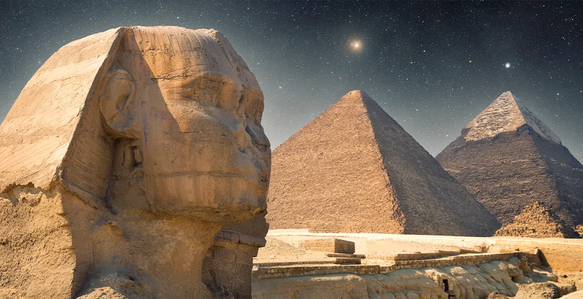 Egyptian pyramids and astronomy